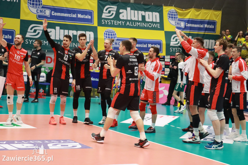Aluron CMC Warta Zawiercie uległa u siebie Asseco Resovii Rzeszów 1:3