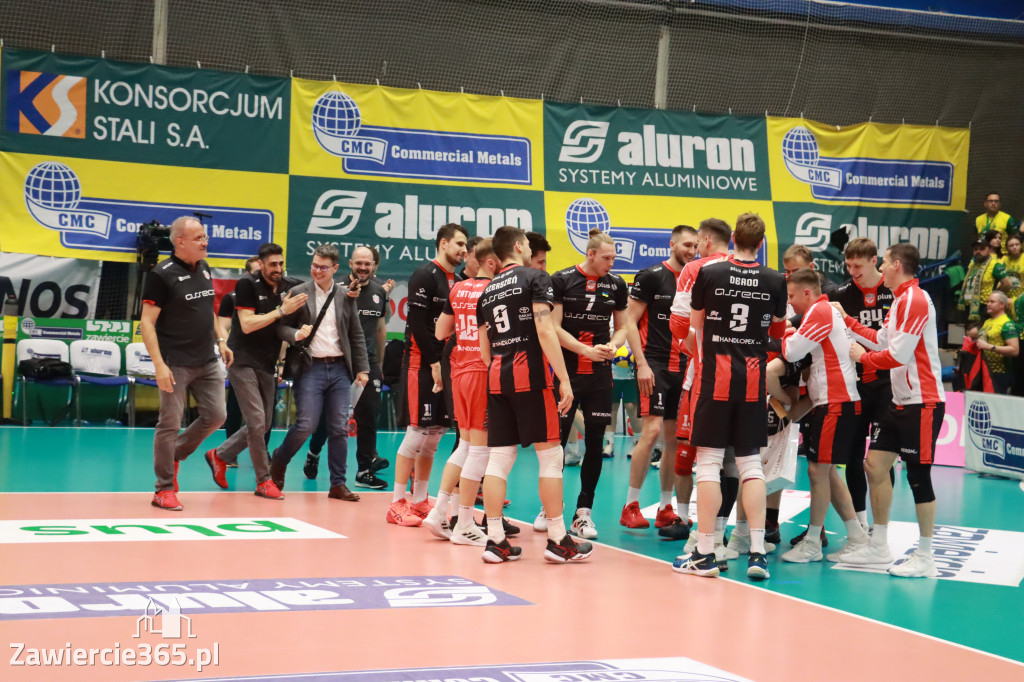 Aluron CMC Warta Zawiercie uległa u siebie Asseco Resovii Rzeszów 1:3