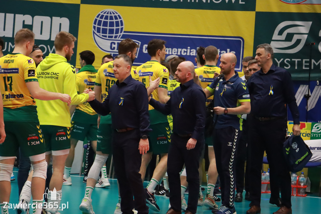 Aluron CMC Warta Zawiercie uległa u siebie Asseco Resovii Rzeszów 1:3