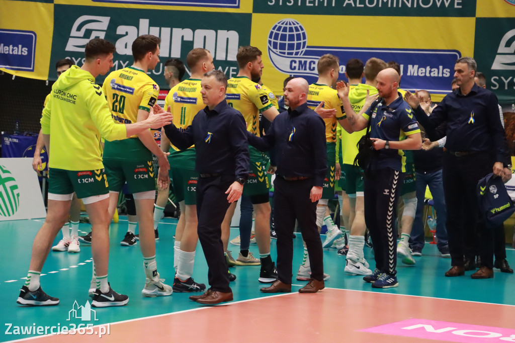 Aluron CMC Warta Zawiercie uległa u siebie Asseco Resovii Rzeszów 1:3