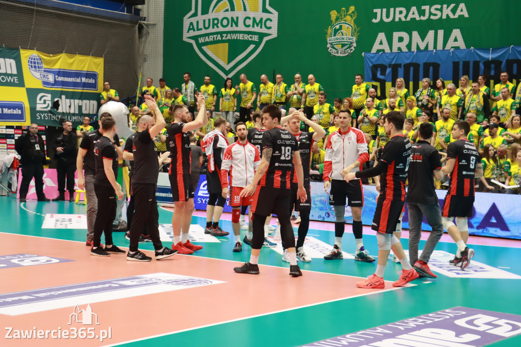 Aluron CMC Warta Zawiercie uległa u siebie Asseco Resovii Rzeszów 1:3