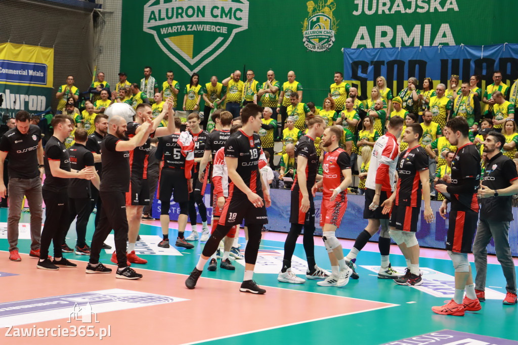 Aluron CMC Warta Zawiercie uległa u siebie Asseco Resovii Rzeszów 1:3