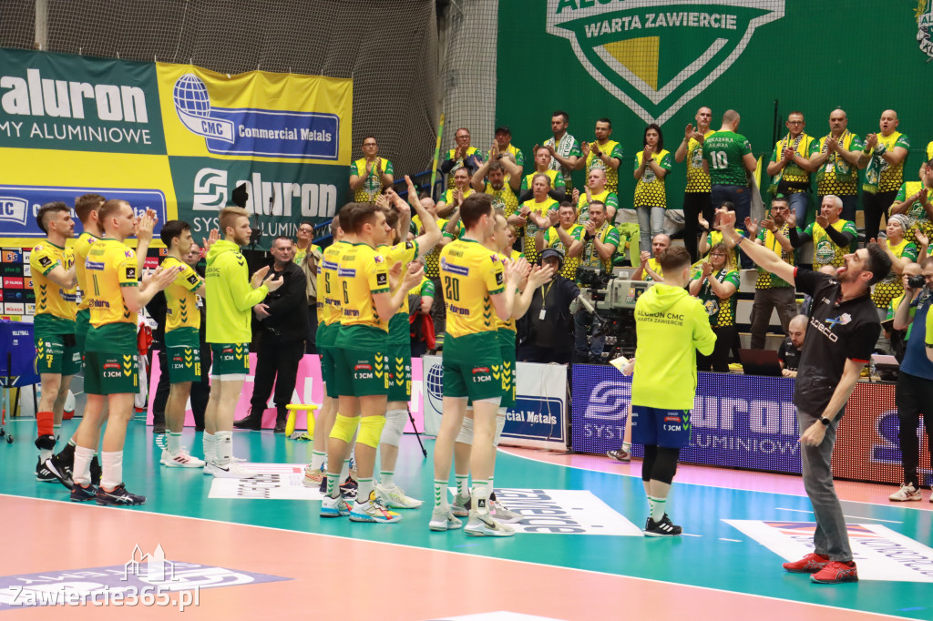 Aluron CMC Warta Zawiercie uległa u siebie Asseco Resovii Rzeszów 1:3