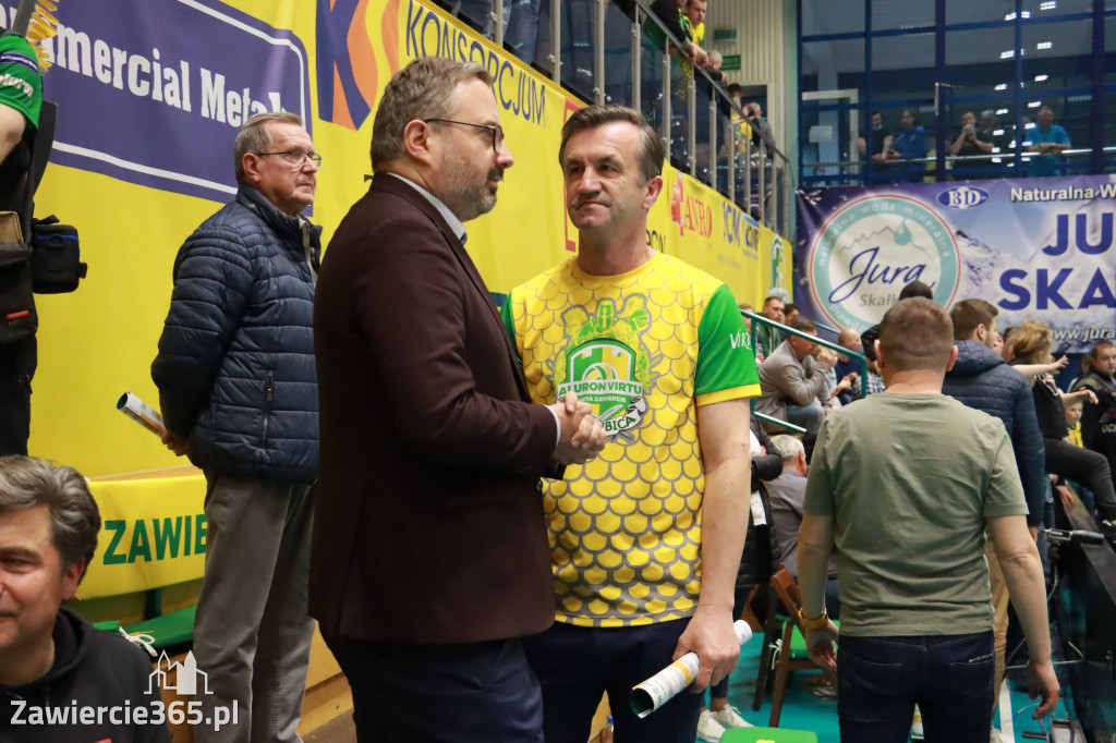 Aluron CMC Warta Zawiercie uległa u siebie Asseco Resovii Rzeszów 1:3
