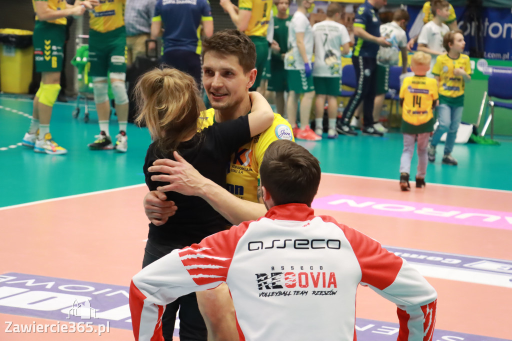 Aluron CMC Warta Zawiercie uległa u siebie Asseco Resovii Rzeszów 1:3