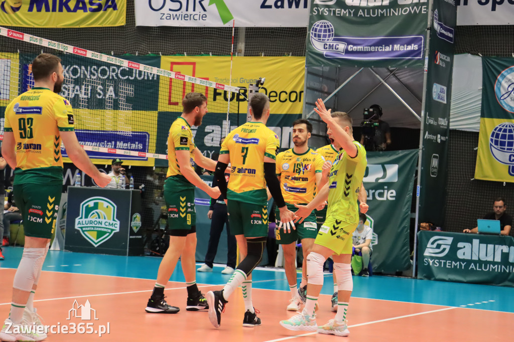 Fotorelacja: Aluron CMC Warta Zawiercie  Asseco Resovia Rzeszów 3:1