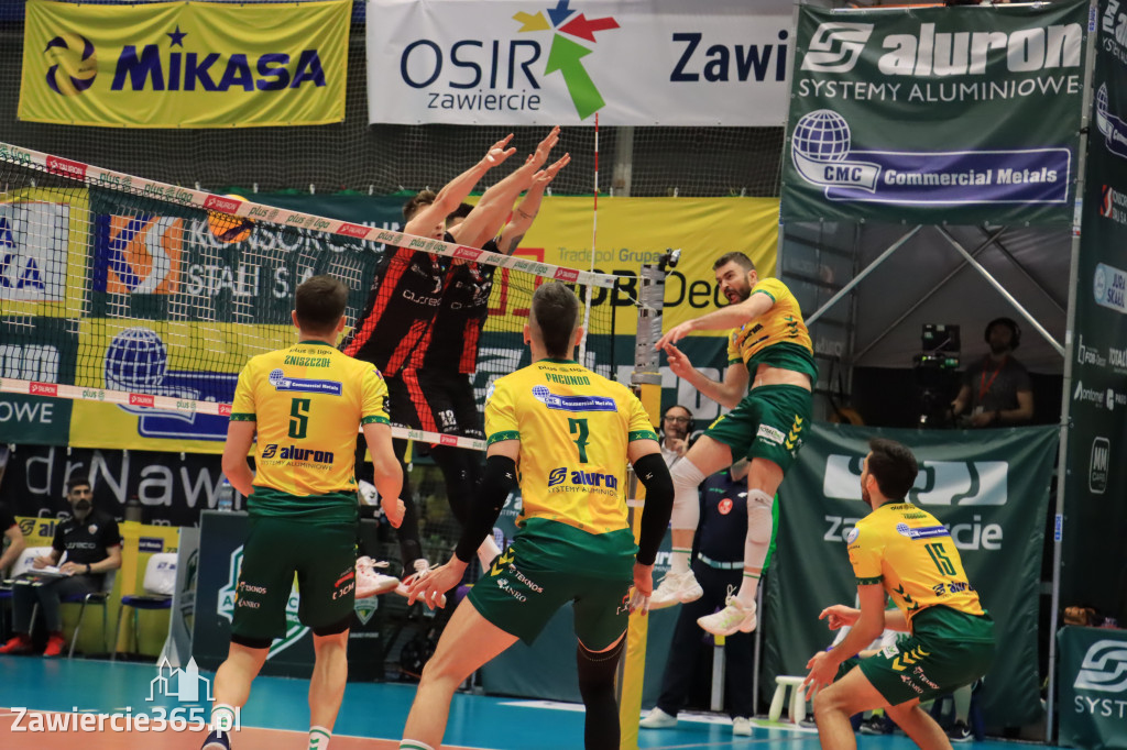 Fotorelacja: Aluron CMC Warta Zawiercie  Asseco Resovia Rzeszów 3:1