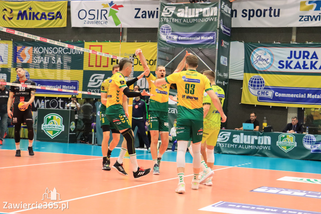 Fotorelacja: Aluron CMC Warta Zawiercie  Asseco Resovia Rzeszów 3:1
