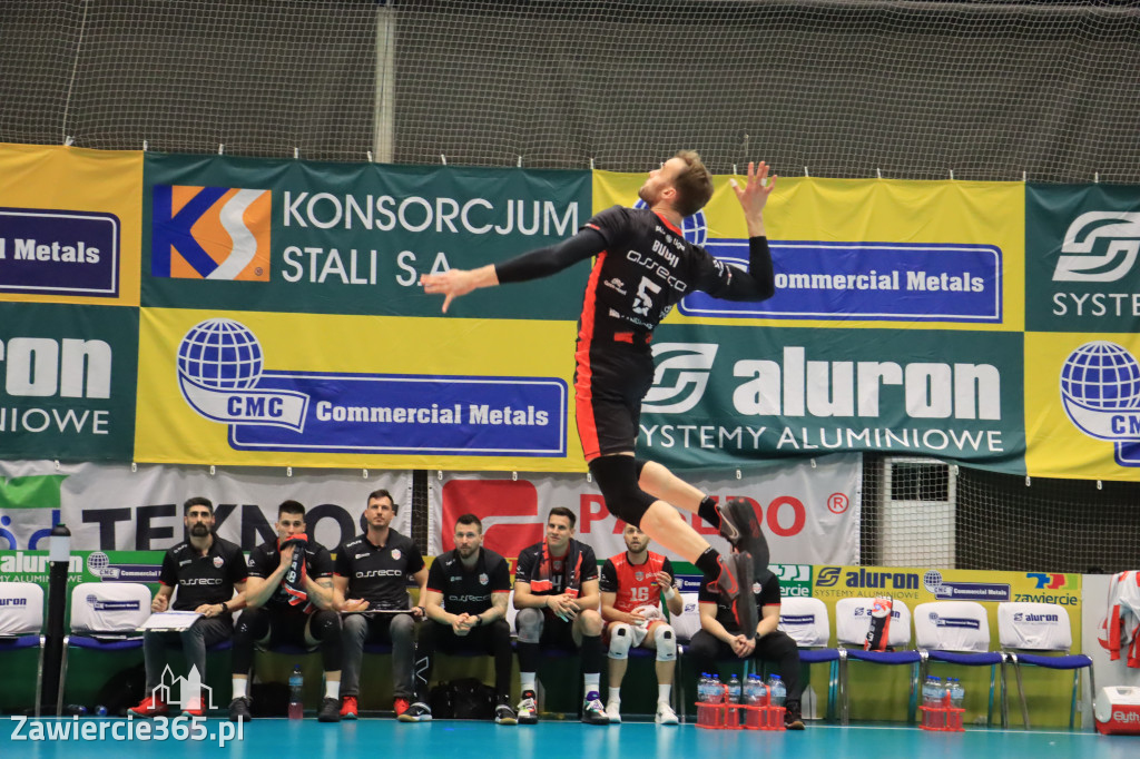 Fotorelacja: Aluron CMC Warta Zawiercie  Asseco Resovia Rzeszów 3:1