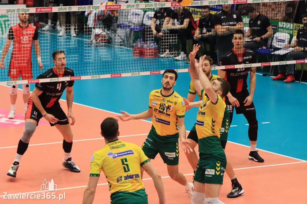 Fotorelacja: Aluron CMC Warta Zawiercie  Asseco Resovia Rzeszów 3:1