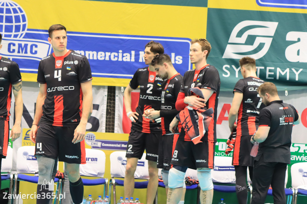 Fotorelacja: Aluron CMC Warta Zawiercie  Asseco Resovia Rzeszów 3:1