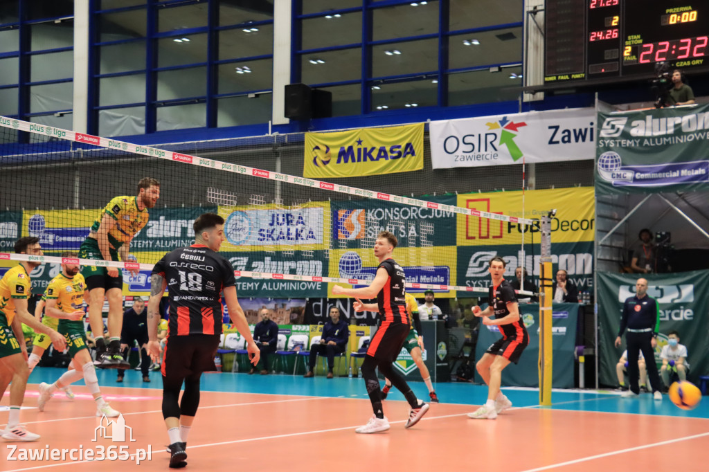Fotorelacja: Aluron CMC Warta Zawiercie  Asseco Resovia Rzeszów 3:1