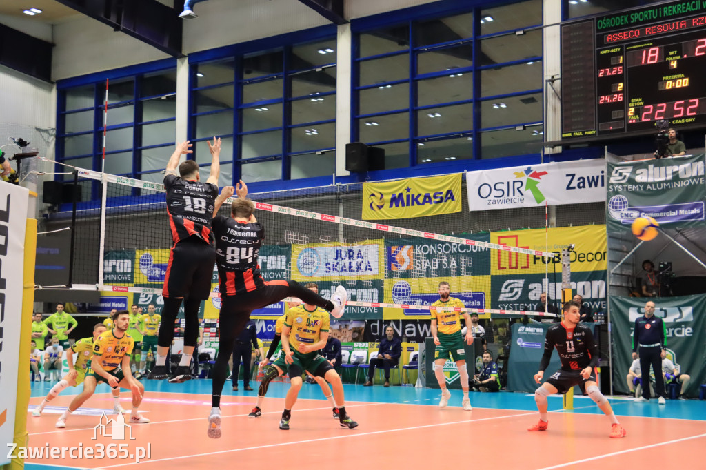 Fotorelacja: Aluron CMC Warta Zawiercie  Asseco Resovia Rzeszów 3:1