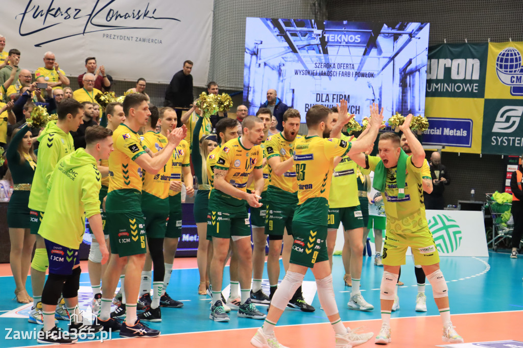 Fotorelacja: Aluron CMC Warta Zawiercie  Asseco Resovia Rzeszów 3:1