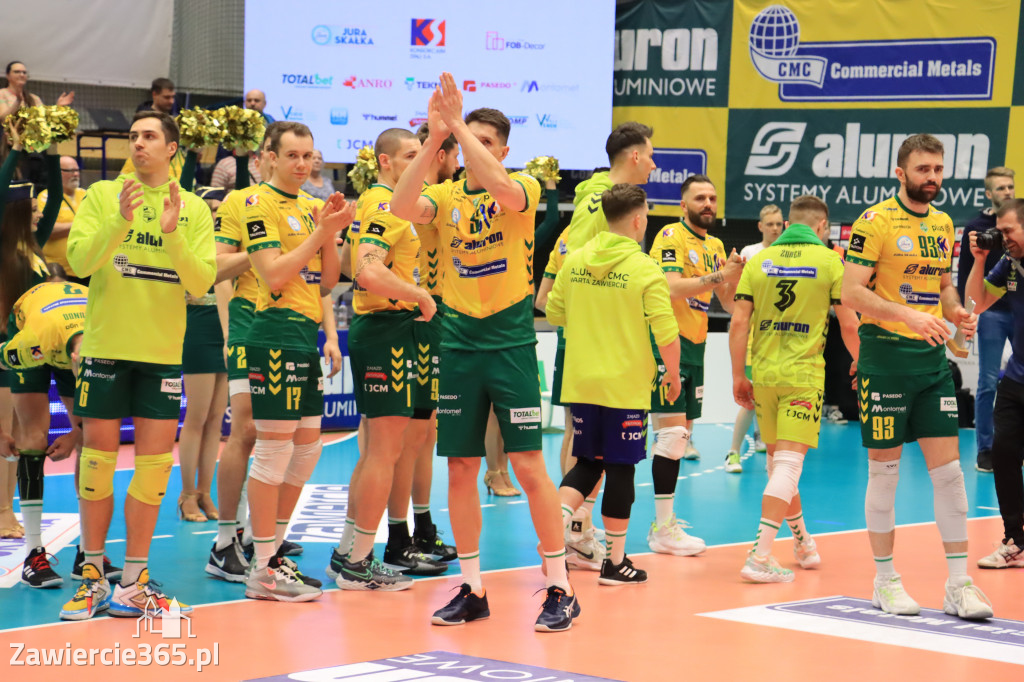 Fotorelacja: Aluron CMC Warta Zawiercie  Asseco Resovia Rzeszów 3:1