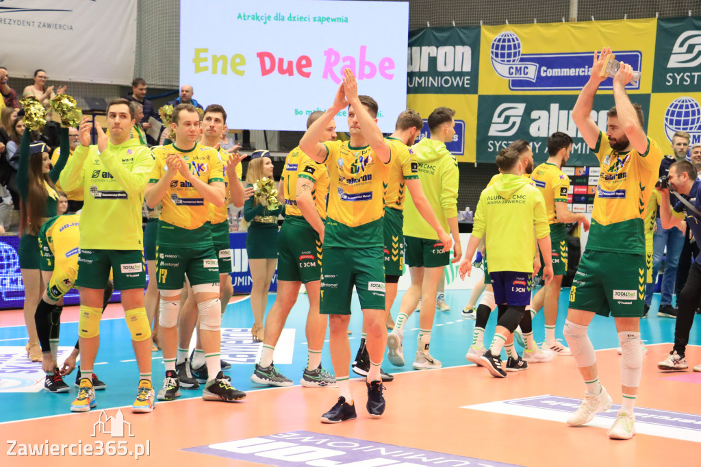 Fotorelacja: Aluron CMC Warta Zawiercie  Asseco Resovia Rzeszów 3:1