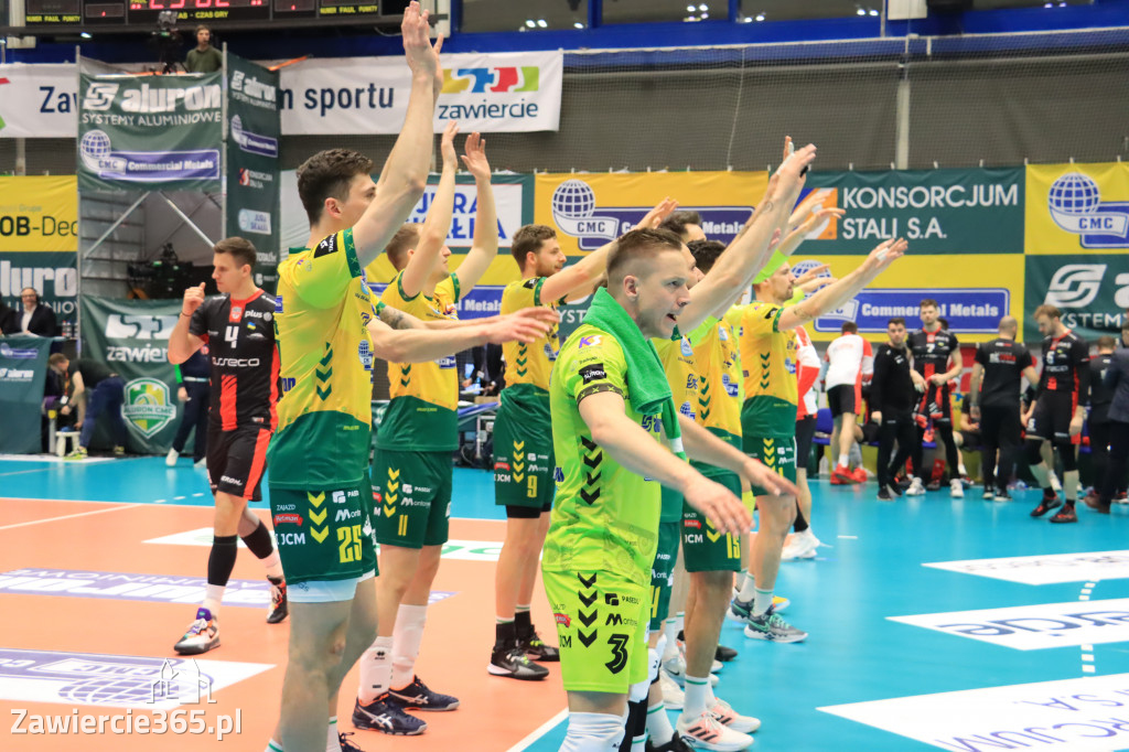Fotorelacja: Aluron CMC Warta Zawiercie  Asseco Resovia Rzeszów 3:1