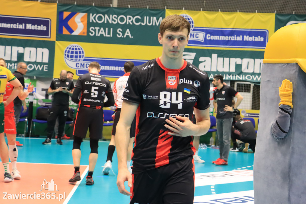 Fotorelacja: Aluron CMC Warta Zawiercie  Asseco Resovia Rzeszów 3:1