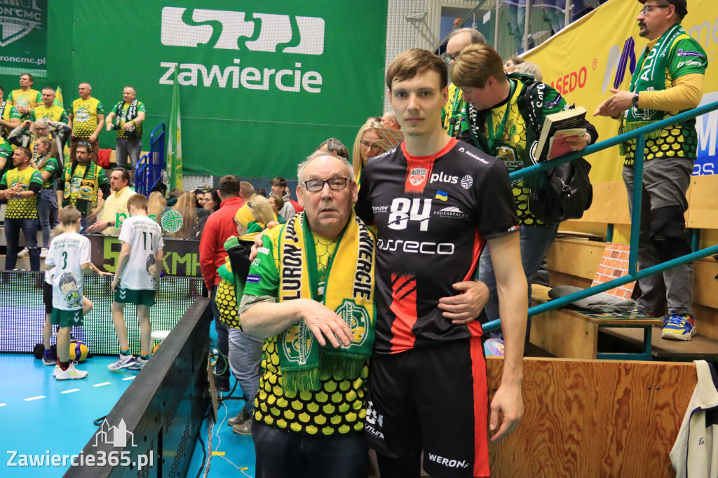 Fotorelacja: Aluron CMC Warta Zawiercie  Asseco Resovia Rzeszów 3:1