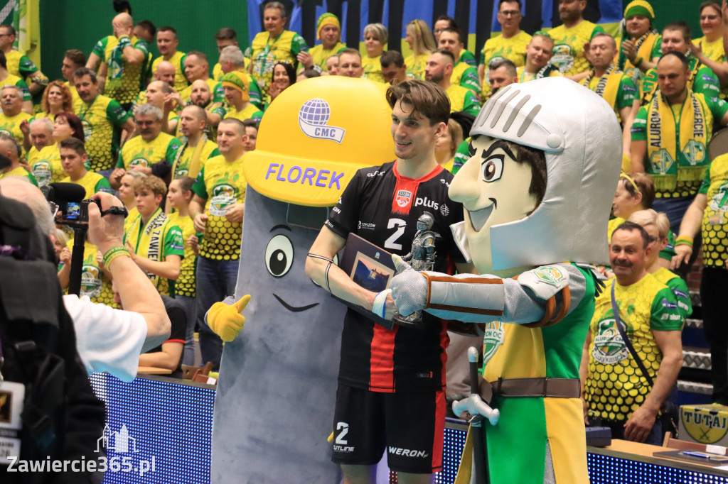 Fotorelacja: Aluron CMC Warta Zawiercie  Asseco Resovia Rzeszów 3:1