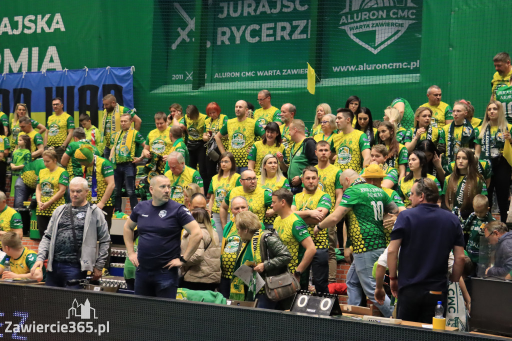 Aluron CMC Warta Zawiercie uległa we własnej hali Grupie Azoty ZAKSA w trzech setach.