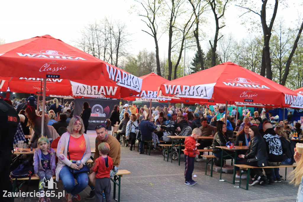Zawierciańska Majówka 2022  Festiwal Kolorów z Koloversi, Łobuzy, Borys LBD