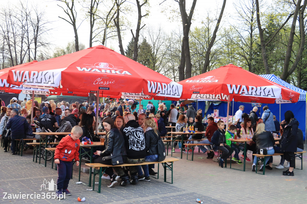 Zawierciańska Majówka 2022  Festiwal Kolorów z Koloversi, Łobuzy, Borys LBD