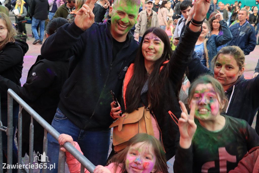Zawierciańska Majówka 2022  Festiwal Kolorów z Koloversi, Łobuzy, Borys LBD