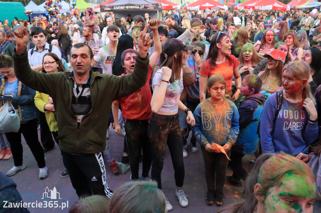 Zawierciańska Majówka 2022  Festiwal Kolorów z Koloversi, Łobuzy, Borys LBD