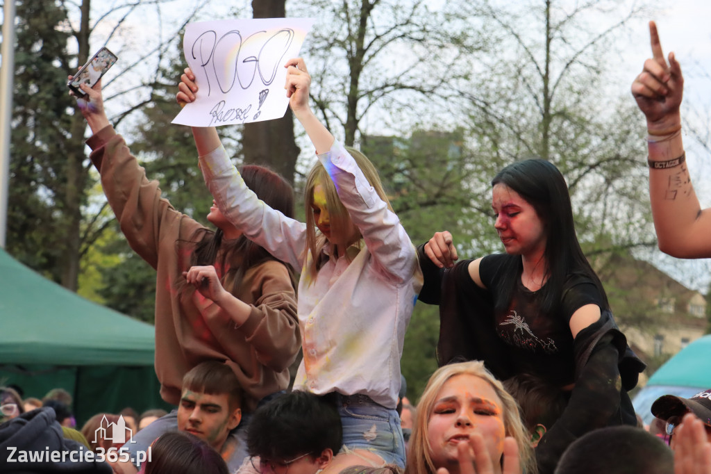 Zawierciańska Majówka 2022  Festiwal Kolorów z Koloversi, Łobuzy, Borys LBD