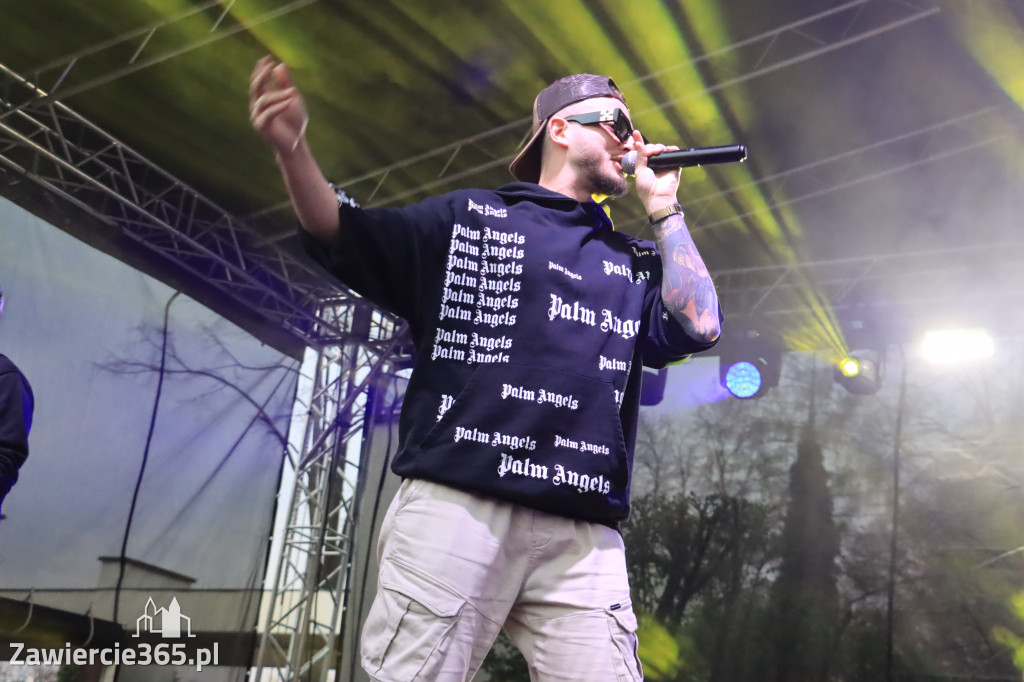 Zawierciańska Majówka 2022  Festiwal Kolorów z Koloversi, Łobuzy, Borys LBD