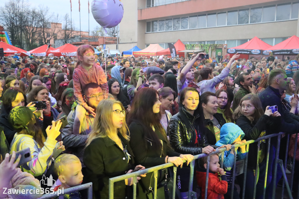 Zawierciańska Majówka 2022  Festiwal Kolorów z Koloversi, Łobuzy, Borys LBD