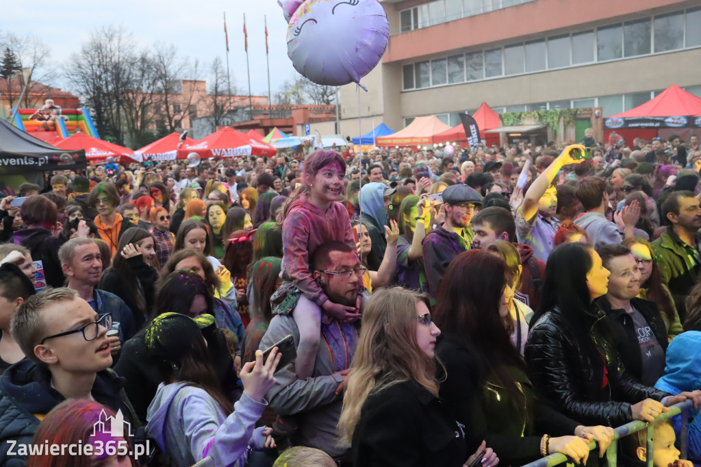 Zawierciańska Majówka 2022  Festiwal Kolorów z Koloversi, Łobuzy, Borys LBD