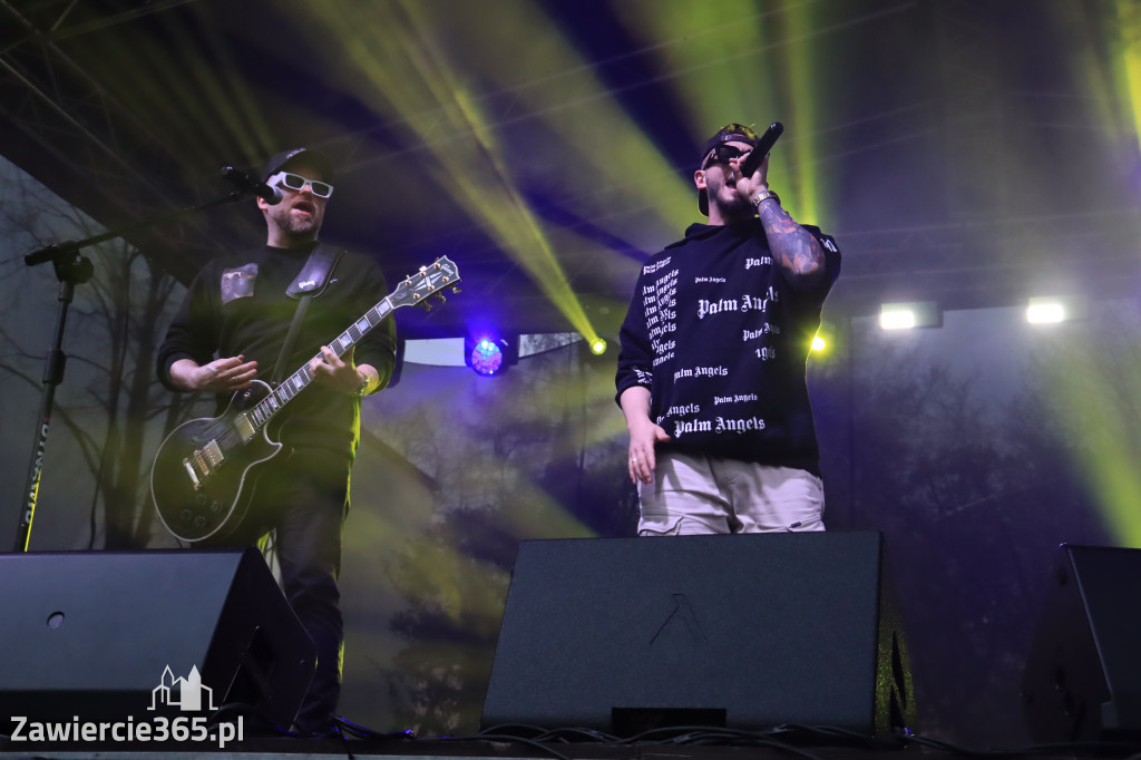 Zawierciańska Majówka 2022  Festiwal Kolorów z Koloversi, Łobuzy, Borys LBD