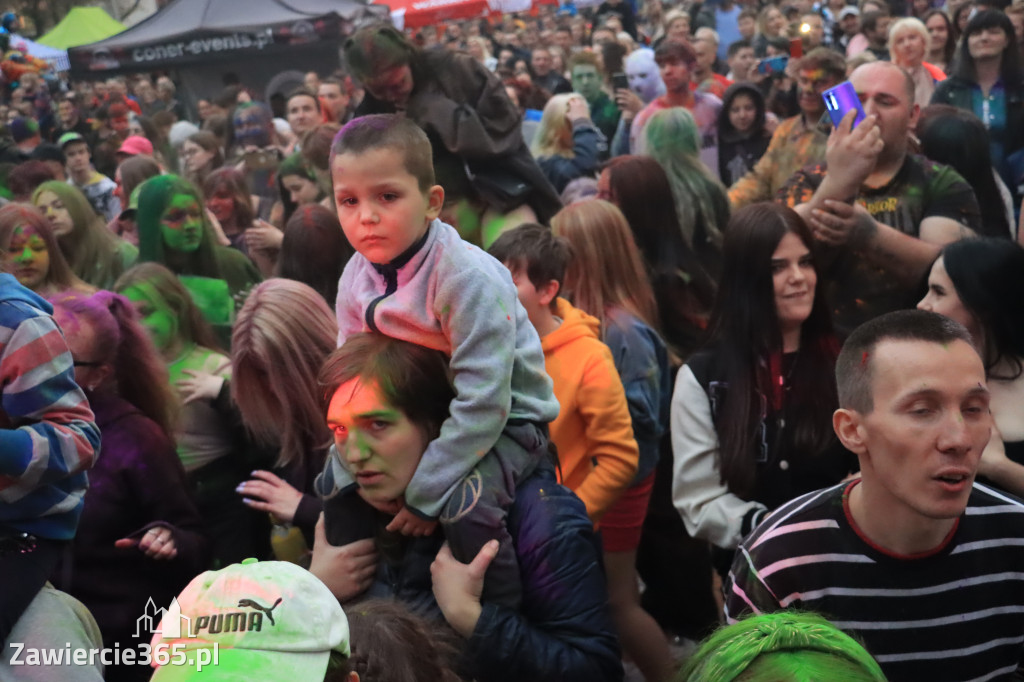 Zawierciańska Majówka 2022  Festiwal Kolorów z Koloversi, Łobuzy, Borys LBD