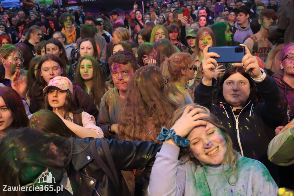 Zawierciańska Majówka 2022  Festiwal Kolorów z Koloversi, Łobuzy, Borys LBD