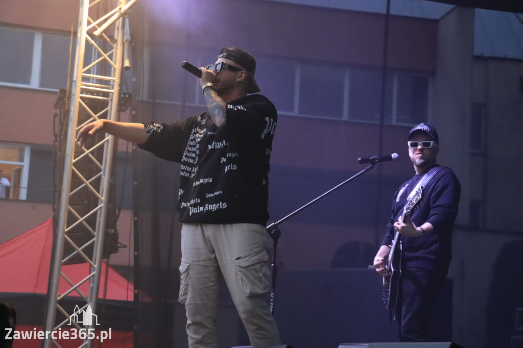 Zawierciańska Majówka 2022  Festiwal Kolorów z Koloversi, Łobuzy, Borys LBD