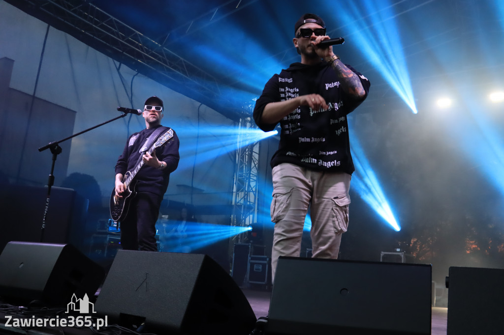 Zawierciańska Majówka 2022  Festiwal Kolorów z Koloversi, Łobuzy, Borys LBD