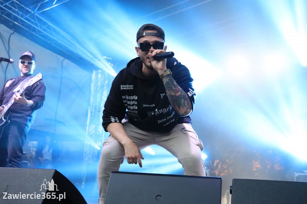 Zawierciańska Majówka 2022  Festiwal Kolorów z Koloversi, Łobuzy, Borys LBD