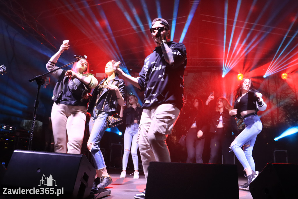 Zawierciańska Majówka 2022  Festiwal Kolorów z Koloversi, Łobuzy, Borys LBD