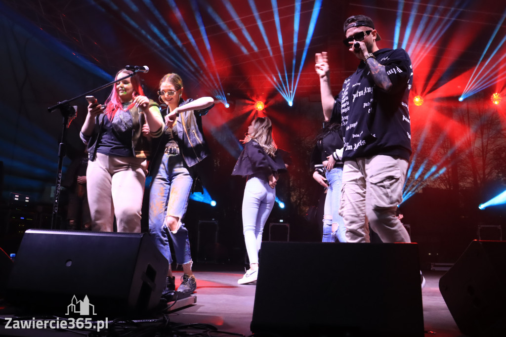 Zawierciańska Majówka 2022  Festiwal Kolorów z Koloversi, Łobuzy, Borys LBD