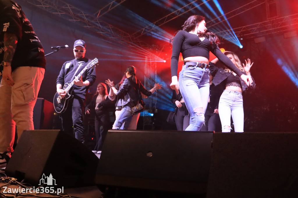 Zawierciańska Majówka 2022  Festiwal Kolorów z Koloversi, Łobuzy, Borys LBD