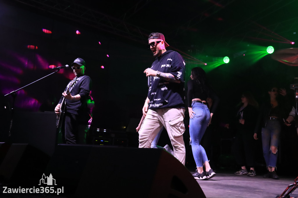 Zawierciańska Majówka 2022  Festiwal Kolorów z Koloversi, Łobuzy, Borys LBD
