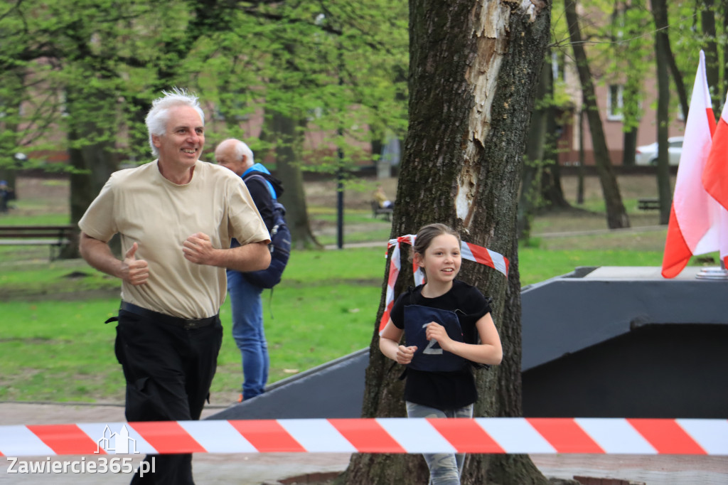  Zawiercie Rodzinny Bieg Flagi  2 maja