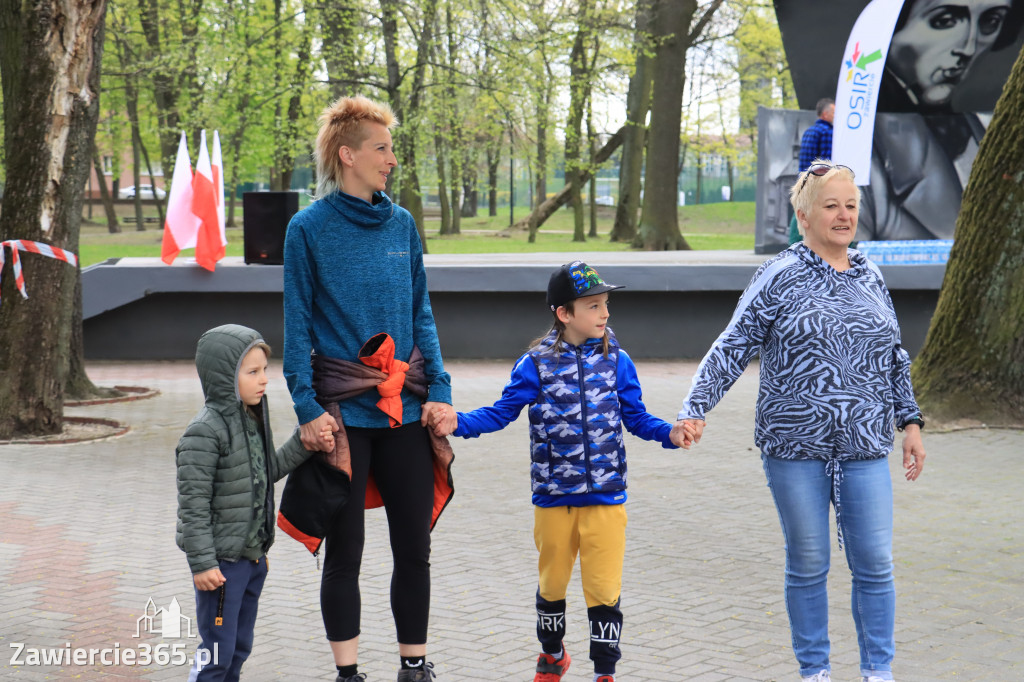  Zawiercie Rodzinny Bieg Flagi  2 maja