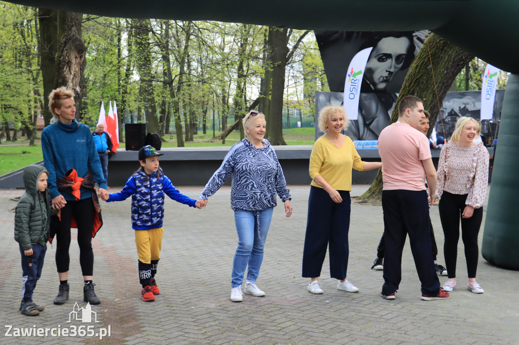  Zawiercie Rodzinny Bieg Flagi  2 maja