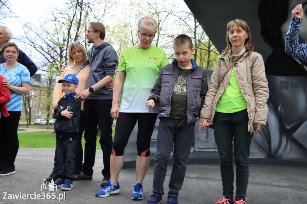 Zawiercie Rodzinny Bieg Flagi  2 maja