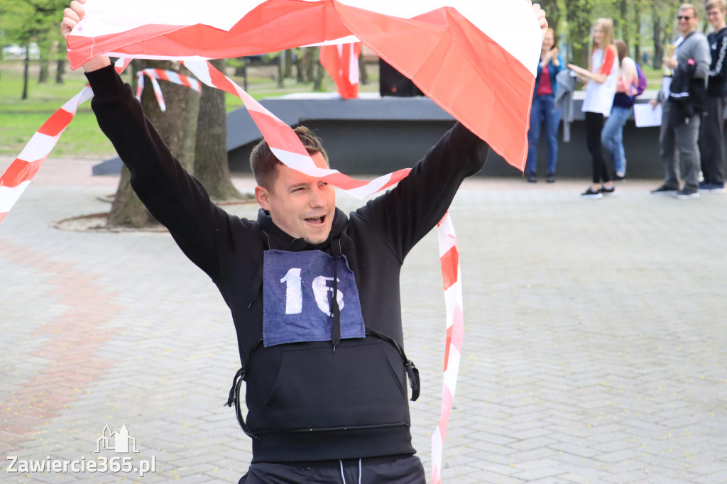  Zawiercie Rodzinny Bieg Flagi  2 maja