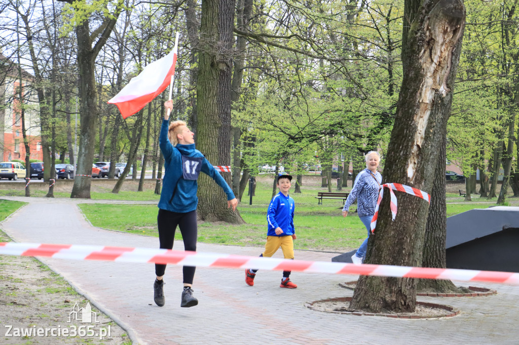  Zawiercie Rodzinny Bieg Flagi  2 maja