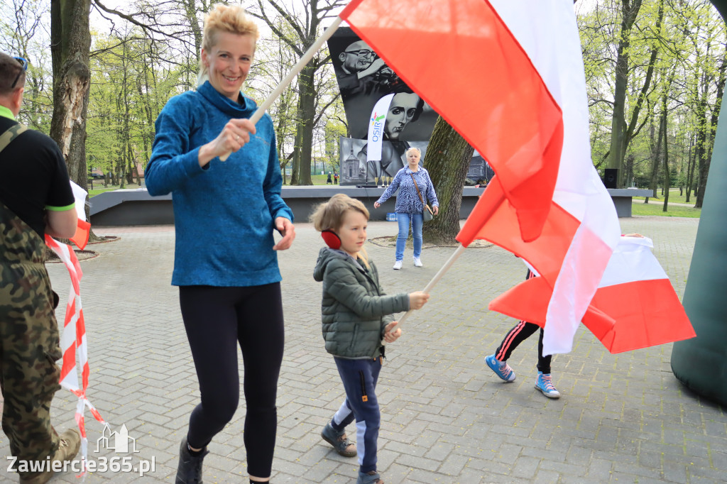  Zawiercie Rodzinny Bieg Flagi  2 maja